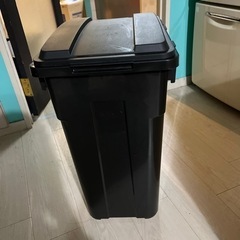 【ネット決済】【お取引中】ゴミ箱 ブラック 45L