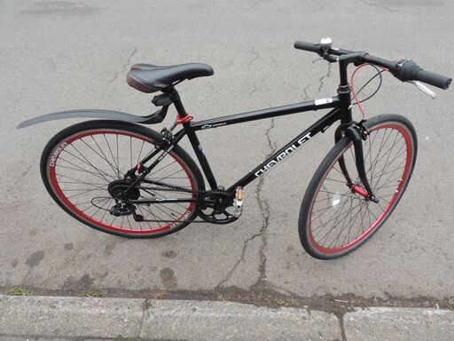 節約 【ジャンク】クロスバイク シボレー700C28Cブラック整備済み 