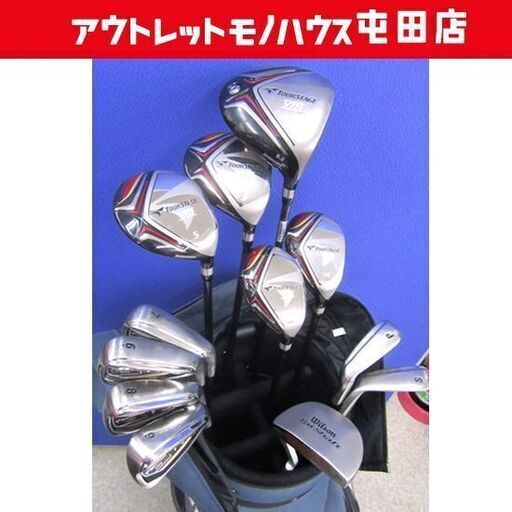 TOURSTAGE VIQ ツアーステージ メンズゴルフセット 12本 初心者 メンズ初心者用 ツアーステージ ViQ ゴルフクラブセット 右打ち 12本