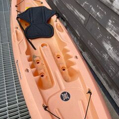 【ワケあり！】シングル(一人乗り)シーカヤック☆オレンジ