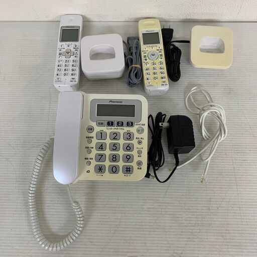 【Pioneer】 パイオニア デジタルコードレス留守番電話機 受話器 子機 TF-VR20SE9