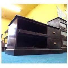 アジアン 輸入家具 ローボード アンティーク調】オリエンタル 