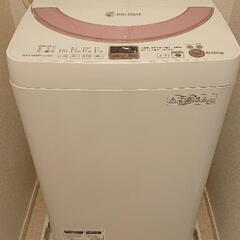 洗濯機 6kg シャープ ES-GE60N 2013年製 動作確...
