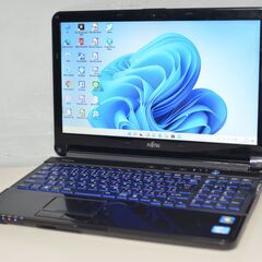 最新Windows11+office 爆速SSD256GB 富士通 LIFEBOOK AH54/H i5-3210M