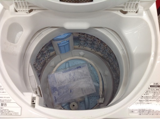 【最短即日配送可能】5.0kg 全自動洗濯機　東芝【9651531】