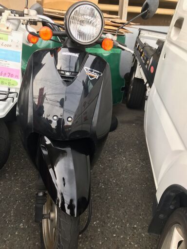 実働　AF61　トゥディブラック　９１６６K　シート新品メーターケーブル新品　福岡市南区