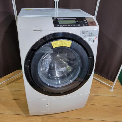 h517売約済み❌関西エリア無料配送⭕HITACHI 風アイロン♪11kg/6kg ドラム式洗濯機