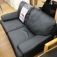 KP-52【ご来店頂ける方限定】ニトリ　Nシールド　2シーターソファ　黒 KP-52【ご来店頂ける方限定】ニトリ Nシールド 2シーターソファ 黒