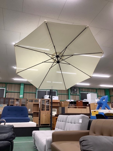 【トレファク吉川店】不二貿易 ガーデン用パラソル 展示処分品