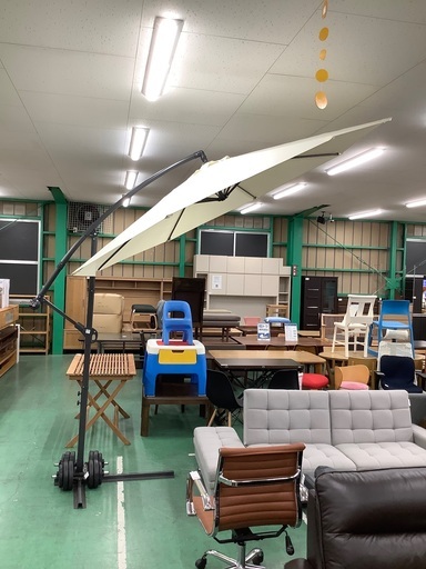 トレファク吉川店】不二貿易 ガーデン用パラソル 展示処分品