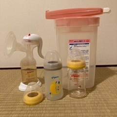 【ネット決済】ピジョン　母乳実感　哺乳瓶　消毒ケース　セット売り