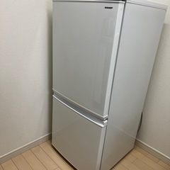 SHARP冷凍冷蔵庫137L 取扱説明書付