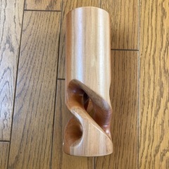デザイン木製花瓶