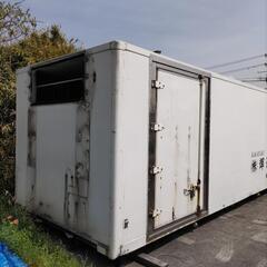 【香取市山之辺】No.Y-44 ワイド幅 横扉付き 保冷コンテナ 長さ約610cm×幅247cm×高さ250cmくらい 香取市山之辺】No.Y-44 ワイド幅 横扉付き 保冷コンテナ 長さ約