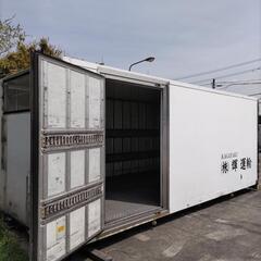 【香取市山之辺】No.Y-44 ワイド幅 横扉付き 保冷コンテナ 長さ約610cm×幅247cm×高さ250cmくらい 香取市山之辺】No.Y-44 ワイド幅 横扉付き 保冷コンテナ 長さ約