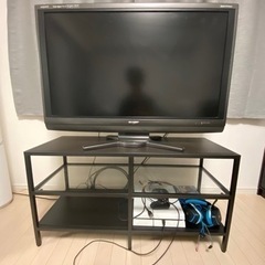 AQUOSテレビ40V型＋テレビ台
