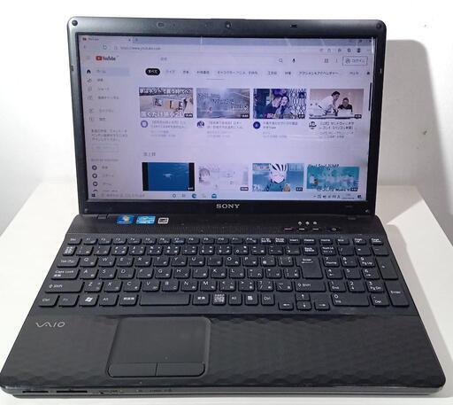 Sony Vaio CoreI5,高速新品SSD,Webcam,有料ソフト