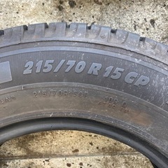 ミシュランアジリスキャンピング　215/70/15 4本セット