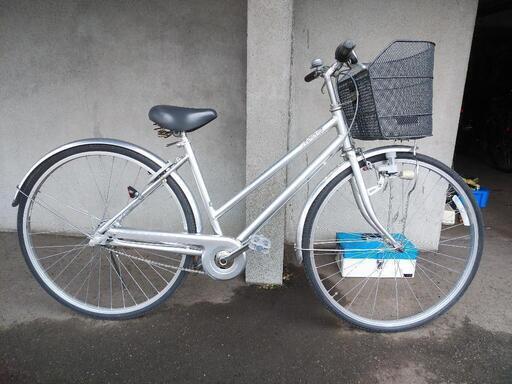 取引決定しました！札幌、江別市内配達無料。中古ブリジストン27インチシルバー！