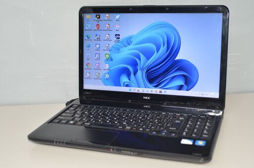 最新Windows11+office 大容量HDD640GB NEC LS150/B Celeron-P4500/4GB/15.6インチ/DVDマルチ/HDMI/無線/テンキー/便利なソフト多数