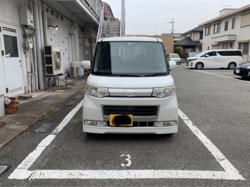 ダイハツタント 車検付き令和6年2月6日