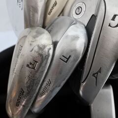 【値下げしました。セット購入希望】ミズノノータス・ アイアンセット＋ミズノ&テーラーメイドクラブ＋PINGパター希少品 キャディーバッグテーラーメイド＋ダイヤル式ゴルフシューズ＋ボールなどフルセットすぐにコースで活躍できます。 15本セット 