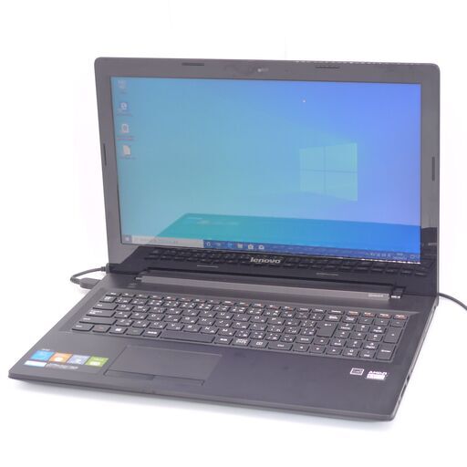 中古良品 15インチ ノートパソコン レノボ Lenovo G50 新品SSD Wi-Fi有 AMD 4GB DVDマルチ 無線 Bluetooth カメラ Windows10 Office