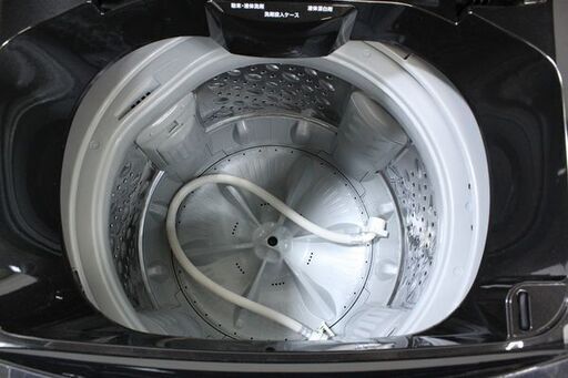 アイリスオーヤマ ブラックレーベル 全自動洗濯機 洗濯8.0㎏ 黒 IAW-T803BL 2020年製 IRIS OHYAMA  中古家電 店頭引取歓迎 R5703)