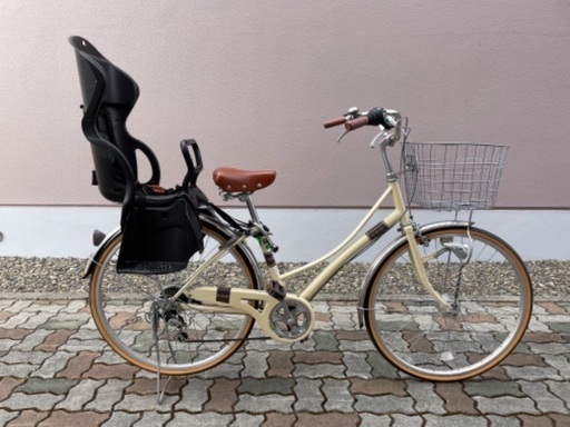 26インチ自転車 子供乗せチャイルドシート付 thebrewbarn.com.au
