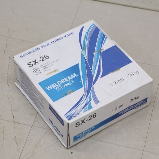 溶接ワイヤー　SX-26　1.2ｍｍ　20ｋｇ 日鉄溶接工業 (HD1223ayxY)
