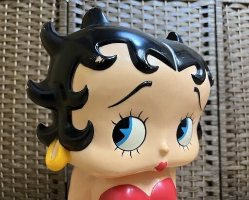 ベティーちゃん 貯金箱 ヴィンテージ ソフビ 高さ約37.0cm Betty Boop ベティーちゃん 貯金箱 ヴィンテージ ソフビ 高さ約37.0cm Betty Boop