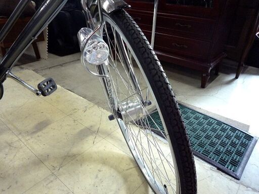 自転車 26インチ 3段変速 カゴ 鍵 ライト付き グレー系  NEXT STAGE 中古 ママチャリ 札幌市東区 新道東店 自転車 26インチ 3段変速 カゴ 鍵 ライト付き グレー系 NEXT STAGE