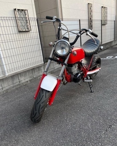 【エイプ50 ロンホイカスタム】＊ 排気量アップ？実働バッテリーレス車＊