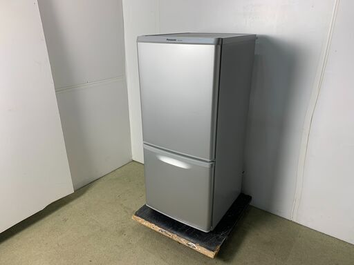 (220414)　パナソニック　ノンフロン冷凍冷蔵庫　NR-B149W-S　2017年製