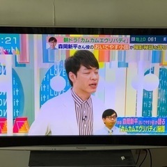 パナソニック　58インチプラズマテレビ