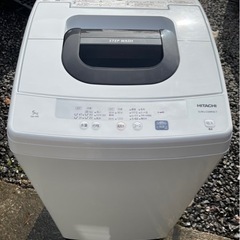 ●日立 5kg 全自動洗濯機 ● 2019年製