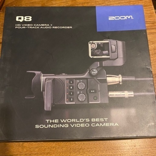 ZOOM Q8 ハンディビデオレコーダー ステレオマイクおまけ付き^_^ ZOOM Q8 ハンディビデオレコーダー ステレオマイクおまけ付き^_^