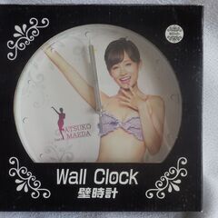 前田敦子　Wall Clock 壁時計　未使用500円