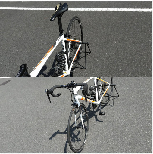 GIANT ロードバイクCONTEND SL1ホワイト Msize 美品 スタンド・鍵 