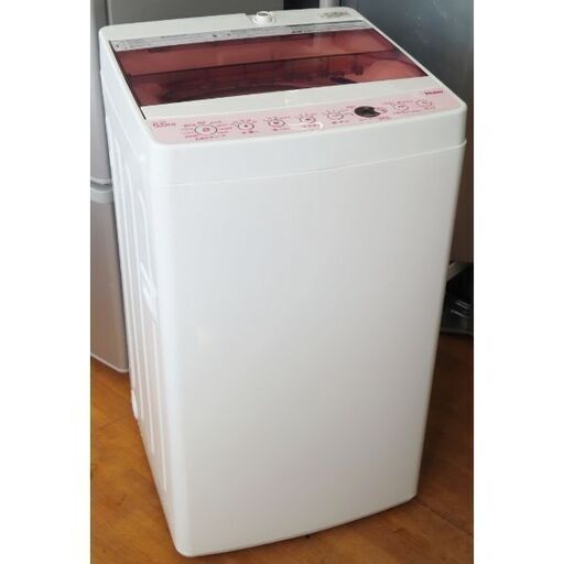 版 ♪Haier/ハイアール 洗濯機 JW-C55CK 5.5kg 2018年 ピンク 洗濯槽