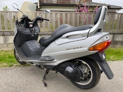 SUZUKI Sky Wave スカイウェーブ 250 (CJ41A) シルバー Yahoo