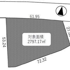 ★貸土地★  茨木市宿久庄（大字）846坪　  #資材置き場　＃...