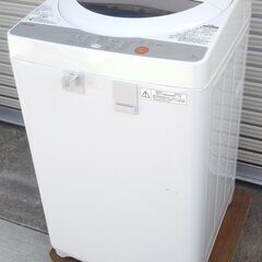 【ネット決済・配送可】東芝　洗濯機　AW-5GC3　2016年　中古品