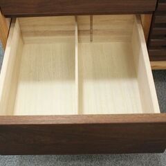 廃版 アクタス/ACTUS SUITE スイート AVボード テレビボード 幅1250 ウォールナット タモ材 北欧スタイル   中古 店頭引取歓迎 R5743) 廃版 アクタス/ACTUS SUITE スイート AVボード テレビボード 幅1250