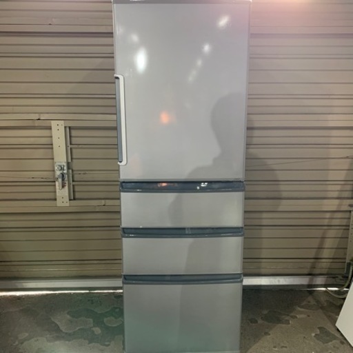 （4/16 終 AS 配送予定）2017年製 AQUA 冷蔵庫 4ドア 右開き AQR-361F(S) 菊MZ