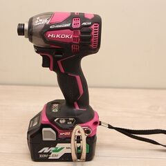 日立工機 コードレスインパクトドライバ WH18DDL2 パワフルレッド 36V 