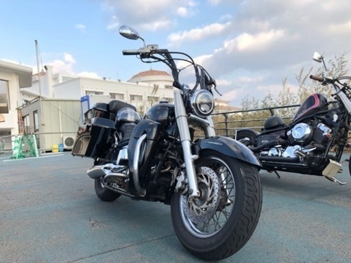 ドラッグスター400 クラシック フルカスタム 値下げ中‼️ Bluetoothで