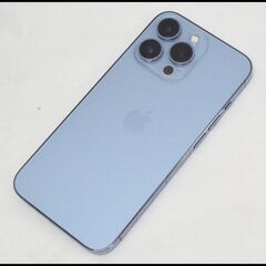 美品 SIMフリー iPhone13 Pro 256GB シエラブルー MLUU3J/A Apple 中古本体 バッテリー状態97%