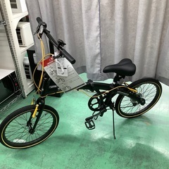 【トレファク吉川店】　WACHSEN　折りたたみ自転車　20インチ　イエロー