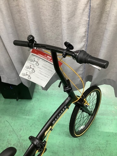 トレファク吉川店】 WACHSEN 折りたたみ自転車 20インチ イエロー